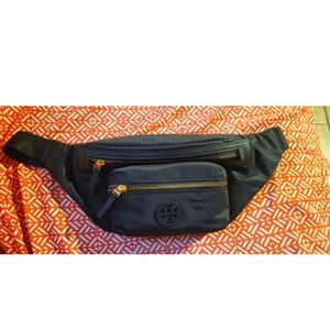 Tory Burch Nylon Belt Bag Fanny Pack Black NWT